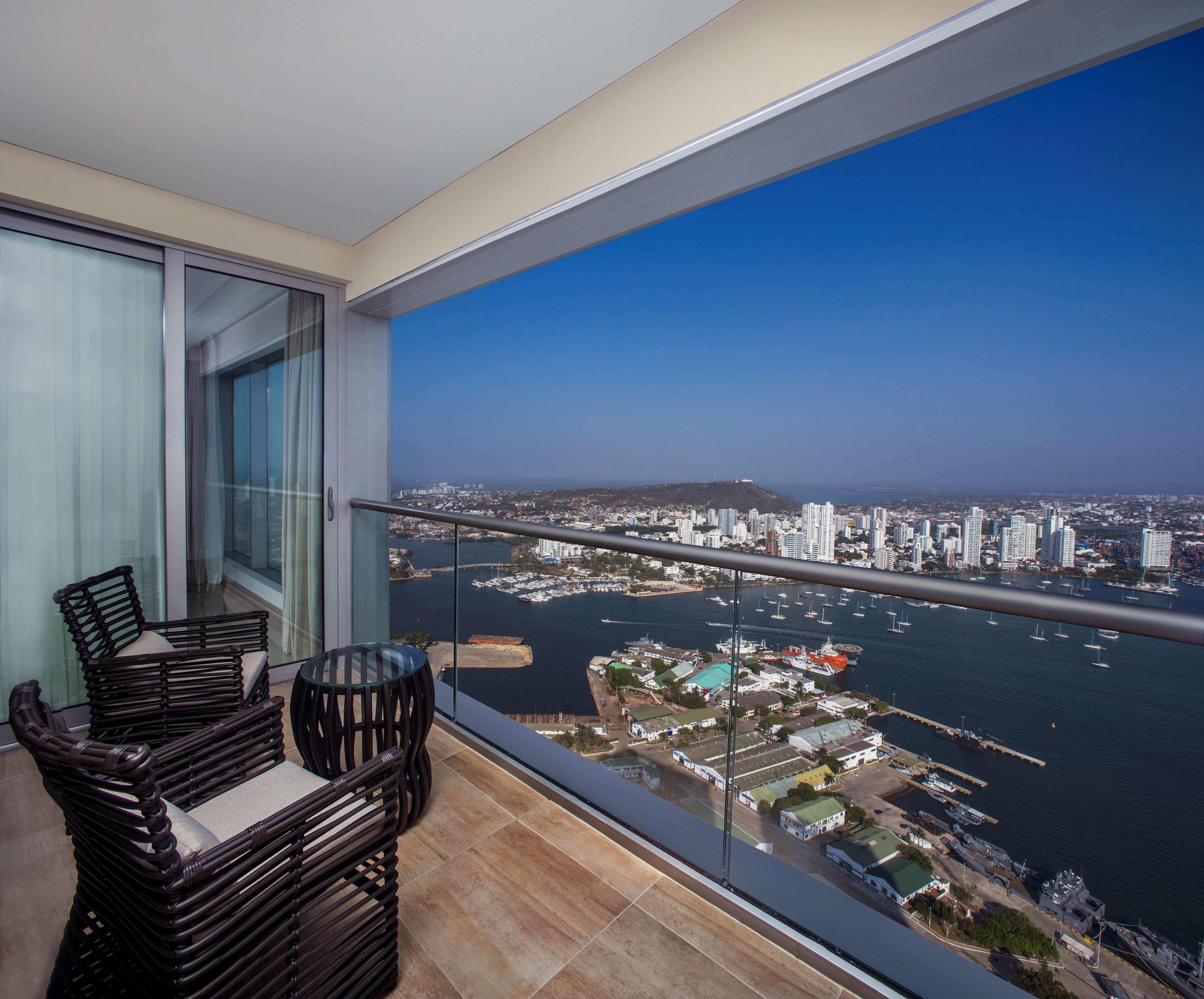 Hotel Hyatt Regency Cartagena  Exterior foto View from a penthouse at the Park Hyatt